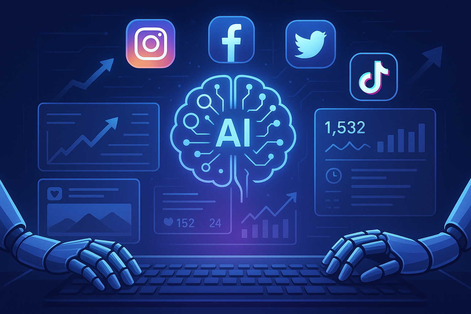 AI-Powered Social Media Promotion Tool