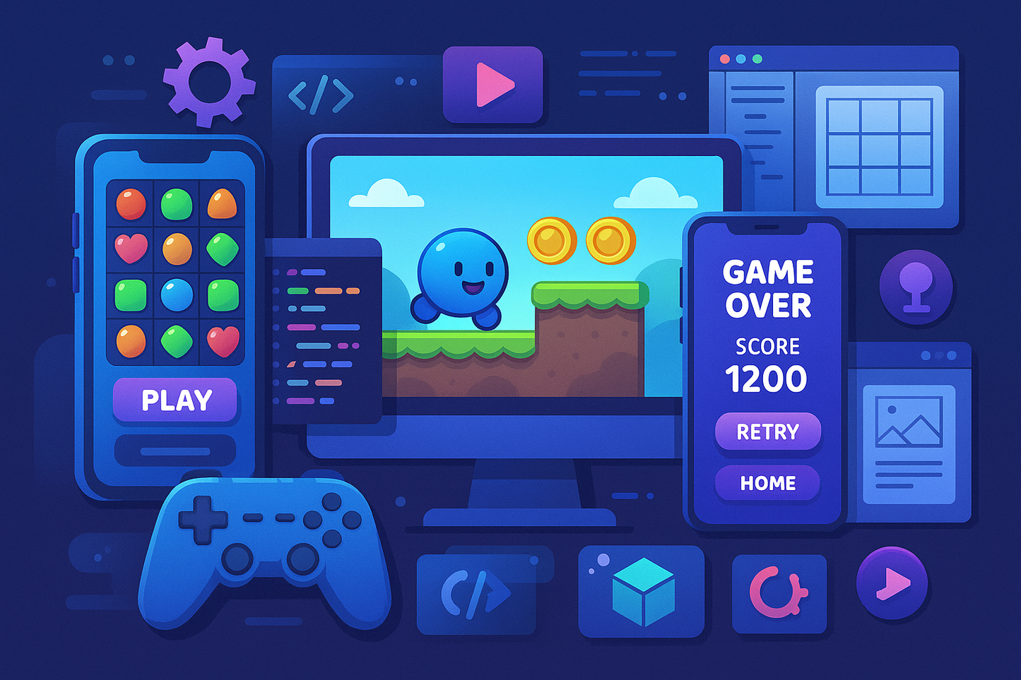 ready-made and developable games